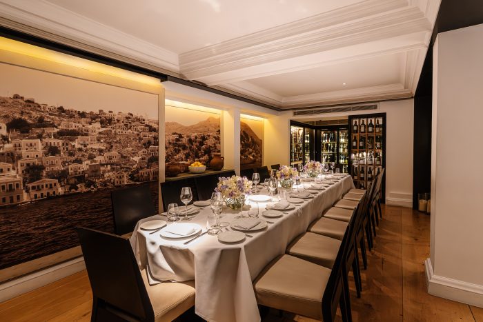 Milos London Private Dining Room